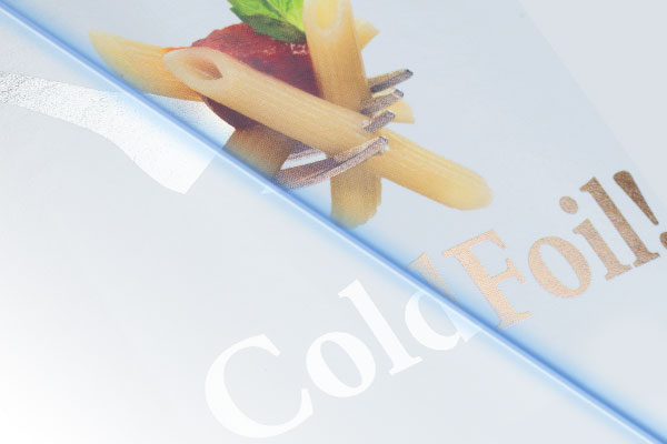 Cold foil in offset printing picture001 افکت کلد فویل چیست و چگونه در چاپ افست استفاده میشود؟