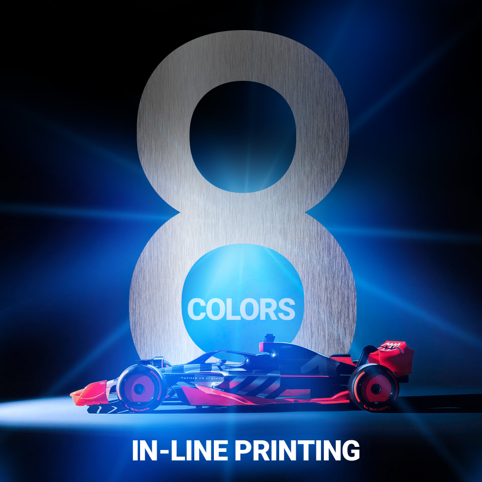 ارائه چاپ هشت رنگ همزمان و اینلاین با پیشرفته‌ترین ماشین‌آلات چاپ و بسته بندی در ترام